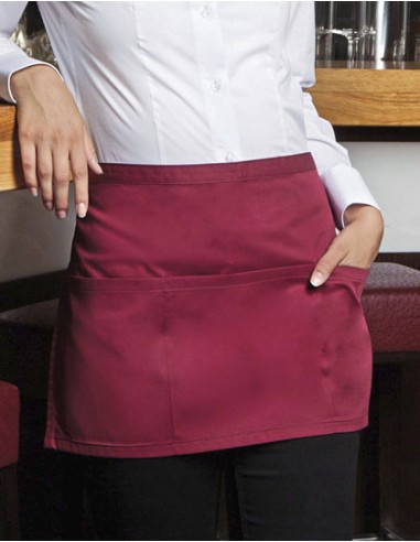 KAL-BVS3-Waist Apron Basic With Pocket